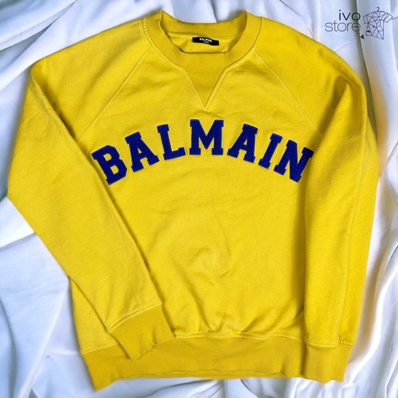 Balmain Mainline Crewneck Sweatshirt